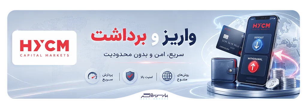 تصویر روشهای واریز و برداشت HYCM