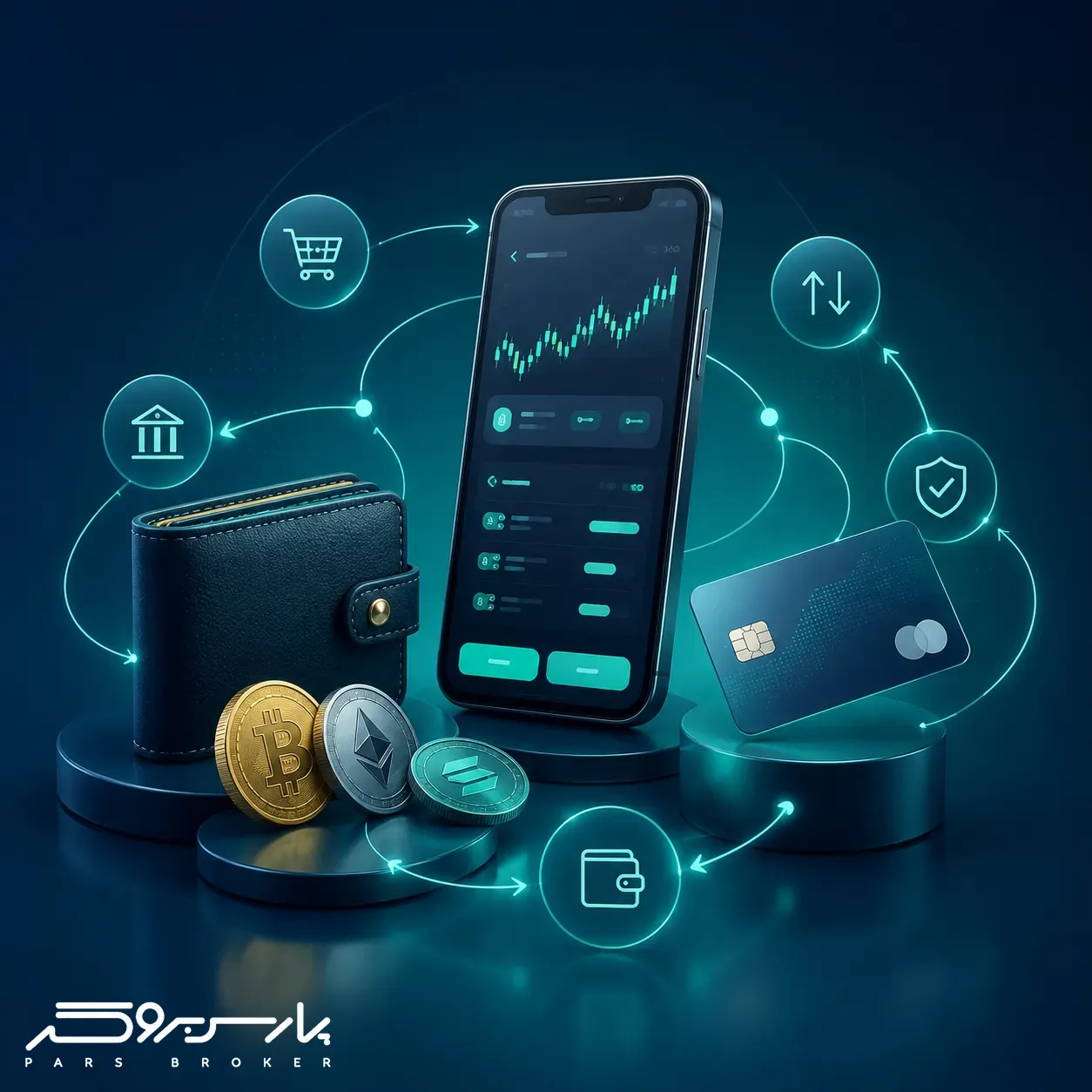 تصویر خدمات متنوع صرافی Hamtapay