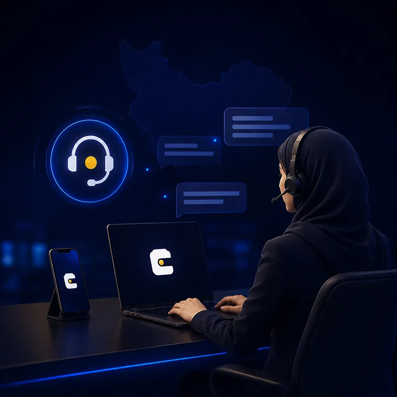 پشتیبانی فارسی