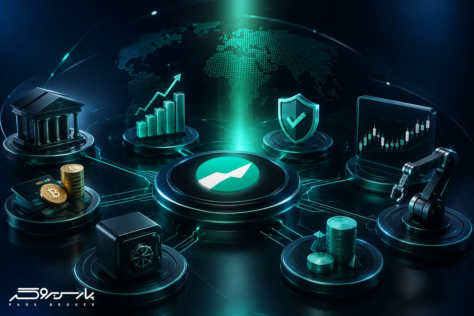 تصویر خدمات متنوع صرافی OMPFinex